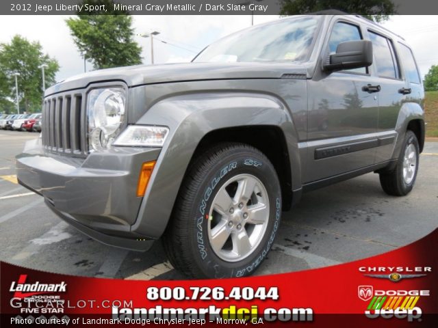 2012 Jeep Liberty Sport in Mineral Gray Metallic