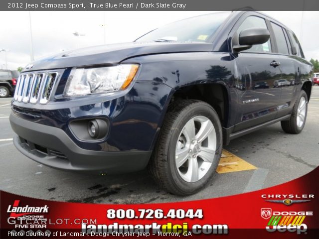 2012 Jeep Compass Sport in True Blue Pearl