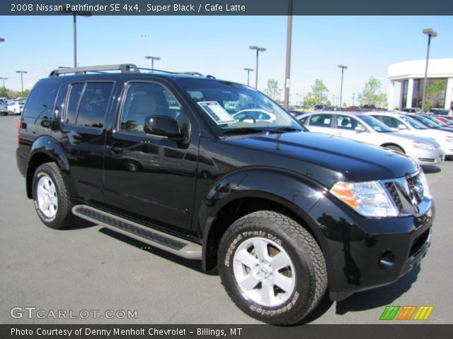 2008 Nissan pathfinder black #9