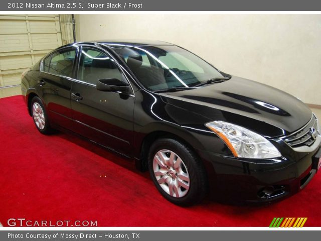 2012 Nissan Altima 2.5 S in Super Black