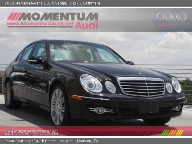 2008 Mercedes-Benz E 350 Sedan in Black
