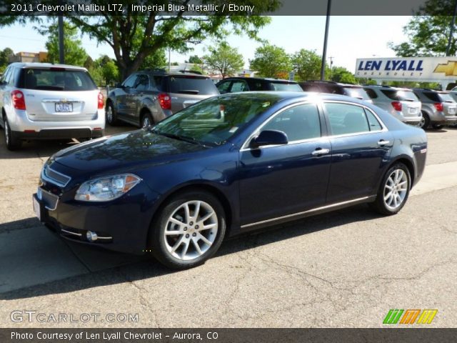 2011 Chevrolet Malibu LTZ in Imperial Blue Metallic