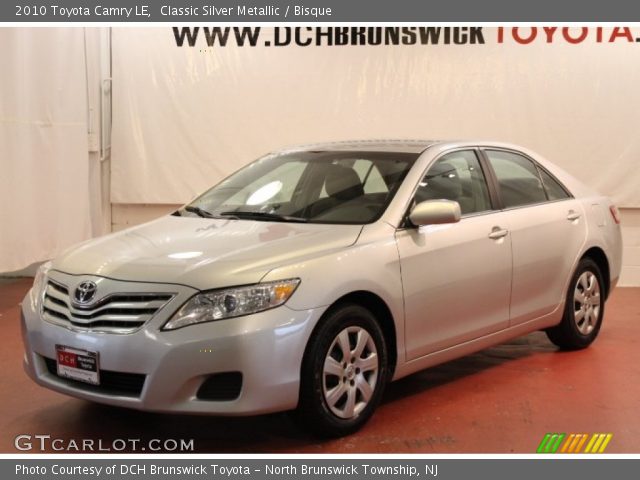 2010 Toyota Camry LE in Classic Silver Metallic