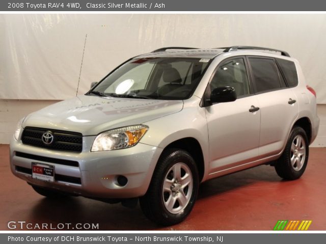 2008 Toyota RAV4 4WD in Classic Silver Metallic