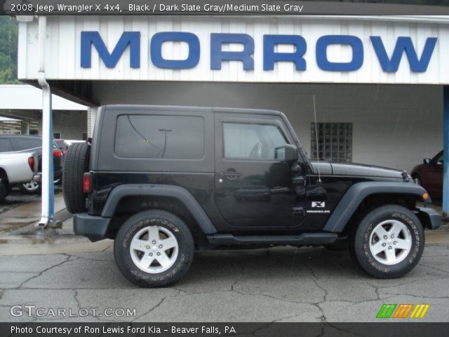 2008 Jeep Wrangler X 4x4 in Black