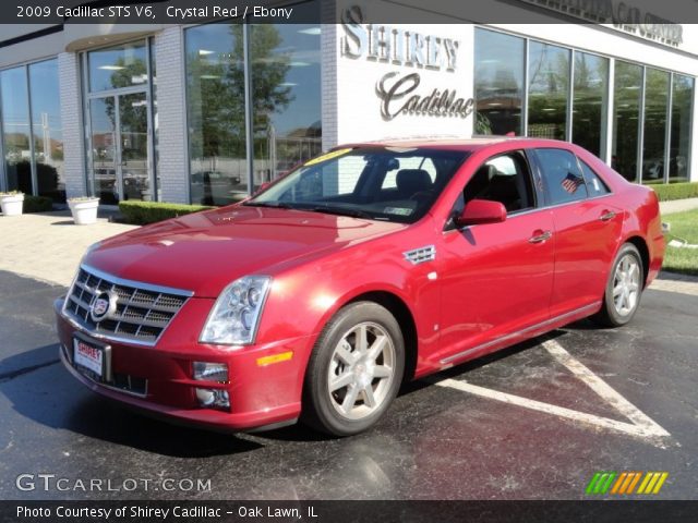 2009 Cadillac STS V6 in Crystal Red