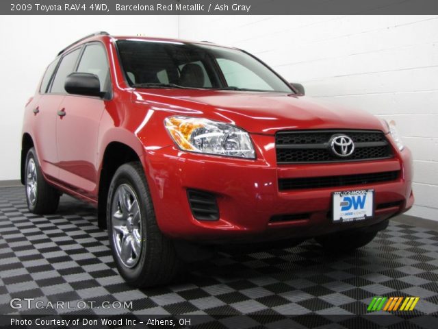 2009 Toyota RAV4 4WD in Barcelona Red Metallic