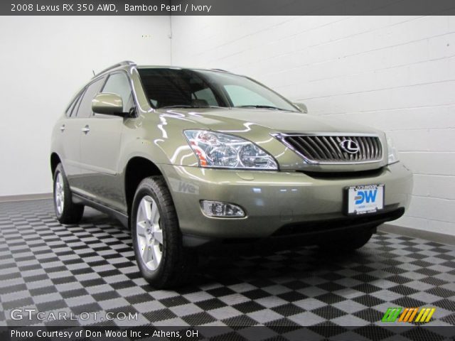 2008 Lexus RX 350 AWD in Bamboo Pearl