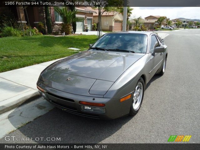 1986 Porsche 944 Turbo in Stone Grey Metallic