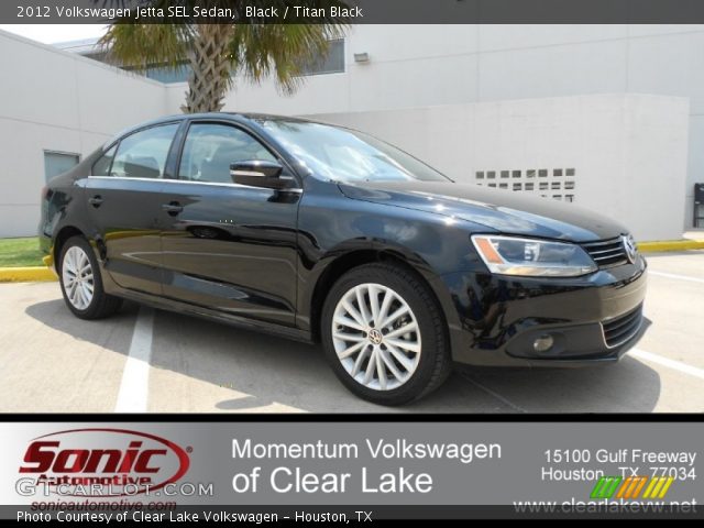 2012 Volkswagen Jetta SEL Sedan in Black