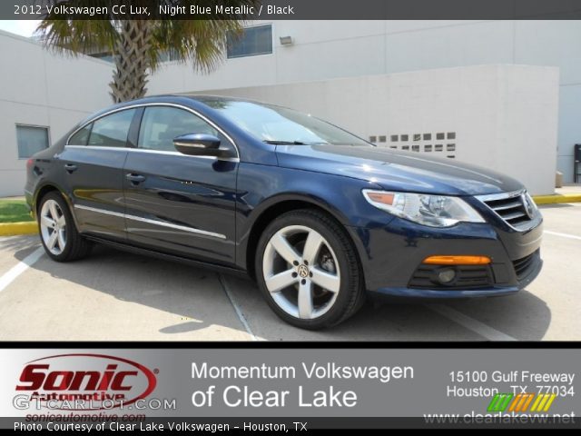 2012 Volkswagen CC Lux in Night Blue Metallic