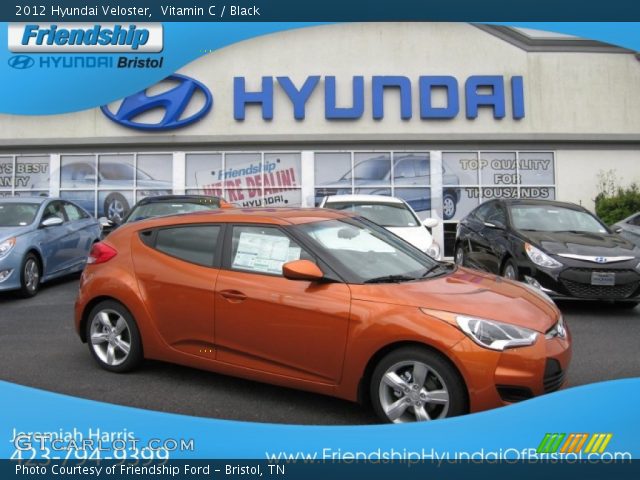 2012 Hyundai Veloster  in Vitamin C