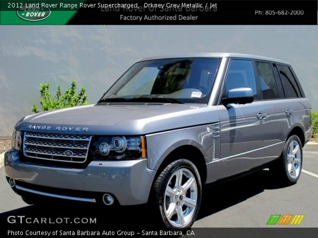 2012 Land Rover Range Rover Supercharged in Orkney Grey Metallic