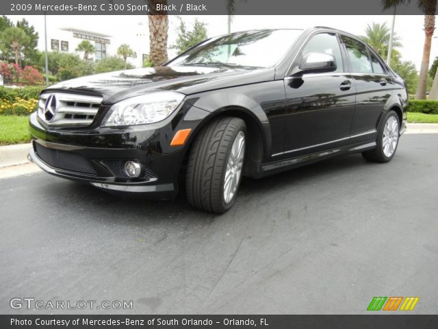 2009 Mercedes-Benz C 300 Sport in Black