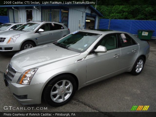 2008 Cadillac CTS Sedan in Light Platinum