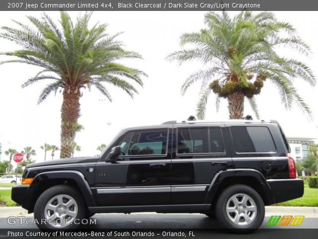 2007 Jeep Commander Limited 4x4 in Black Clearcoat
