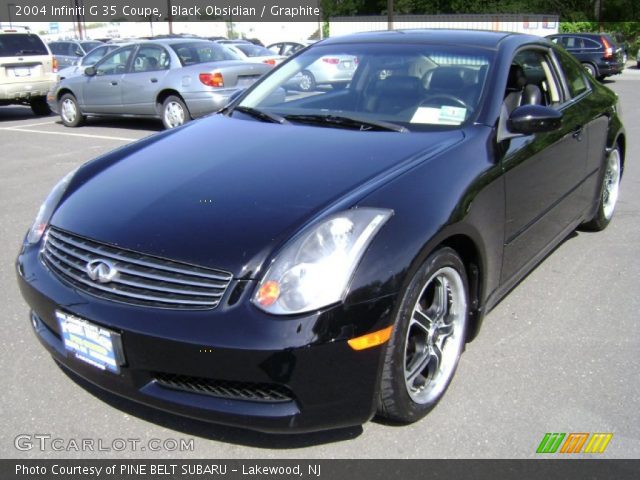 2004 Infiniti G 35 Coupe in Black Obsidian