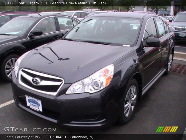 2012 Subaru Legacy 2.5i in Graphite Gray Metallic