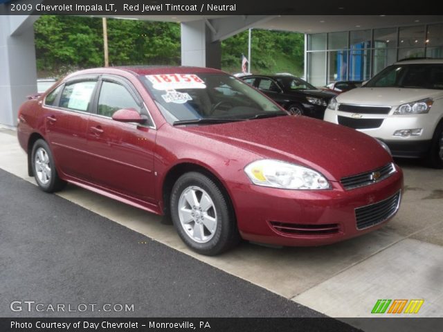 2009 Chevrolet Impala LT in Red Jewel Tintcoat
