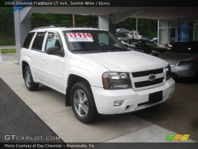2008 Chevrolet TrailBlazer LT 4x4 in Summit White