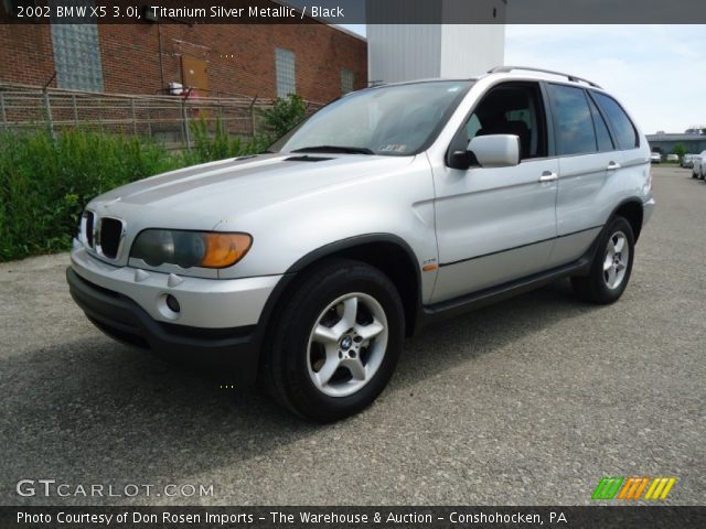 2002 BMW X5 3.0i in Titanium Silver Metallic