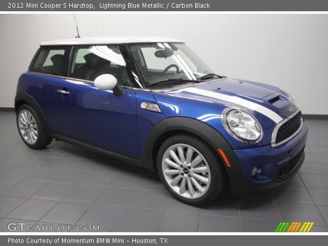2012 Mini Cooper S Hardtop in Lightning Blue Metallic