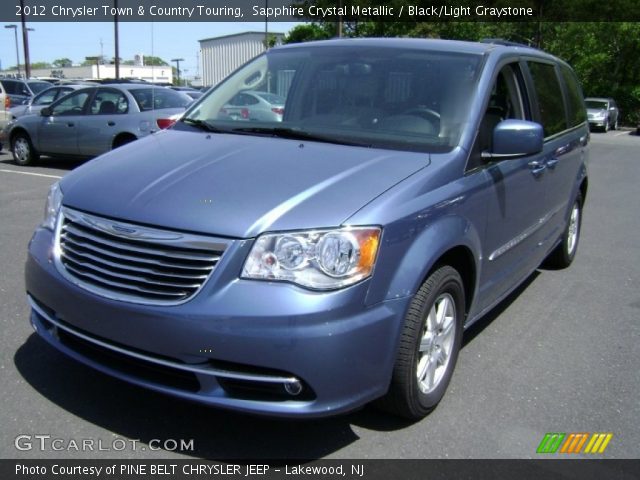 2012 Chrysler Town & Country Touring in Sapphire Crystal Metallic