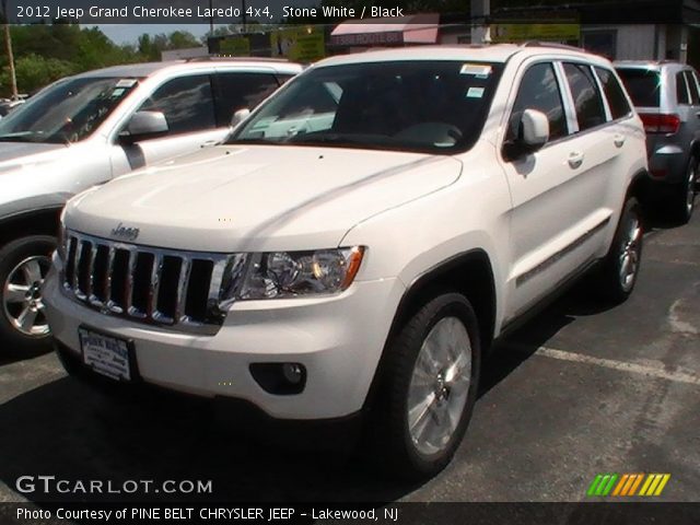 2012 Jeep Grand Cherokee Laredo 4x4 in Stone White