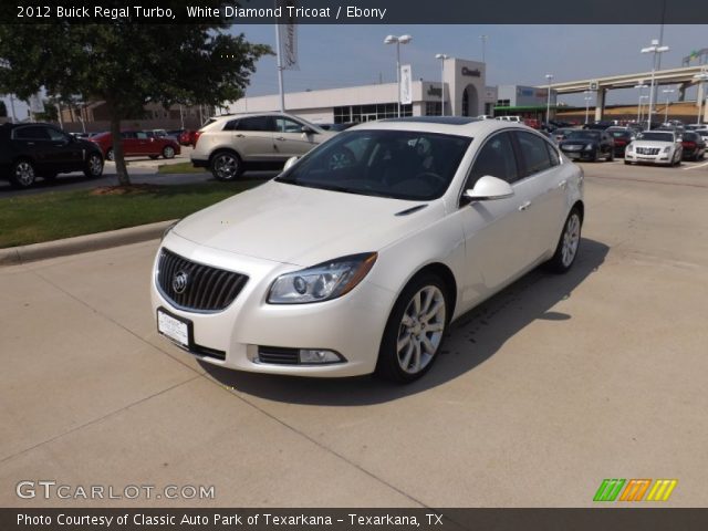 2012 Buick Regal Turbo in White Diamond Tricoat