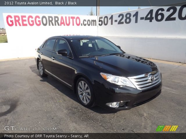 2012 Toyota Avalon Limited in Black