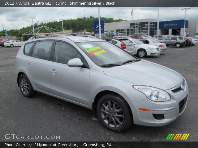 2012 Hyundai Elantra GLS Touring in Shimmering Silver