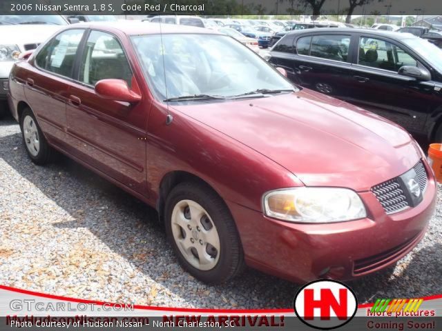 2006 Nissan Sentra 1.8 S in Code Red
