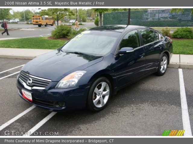 2008 Nissan Altima 3.5 SE in Majestic Blue Metallic