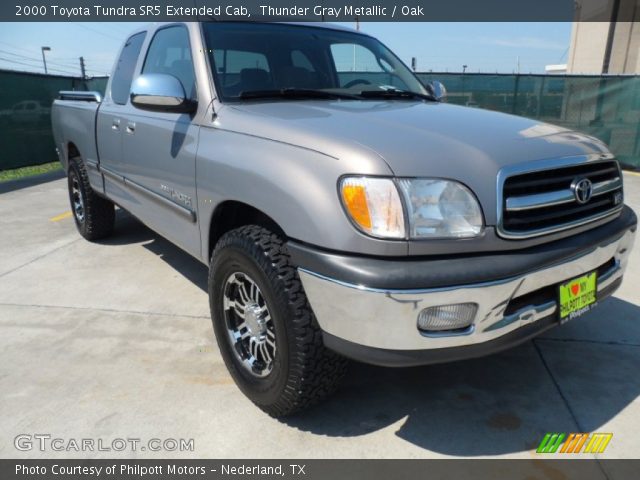 2000 Toyota Tundra SR5 Extended Cab in Thunder Gray Metallic