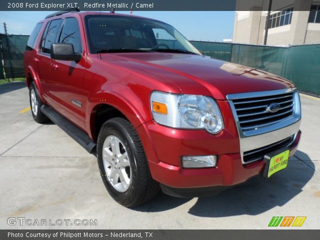 2008 Ford Explorer XLT in Redfire Metallic