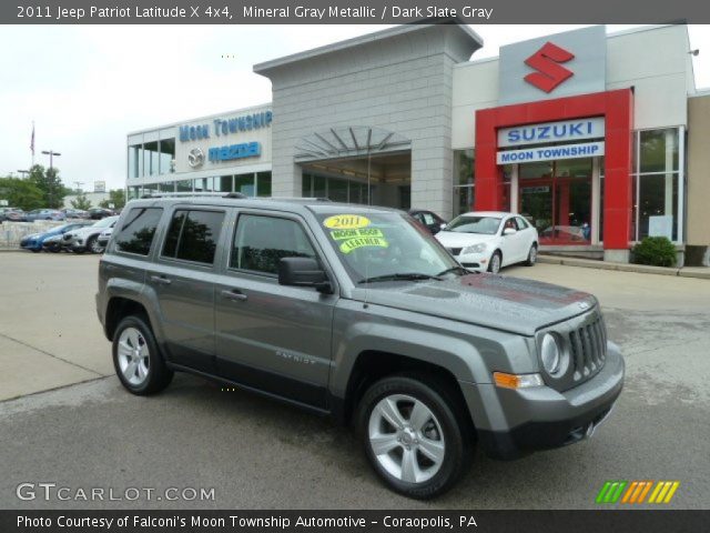2011 Jeep Patriot Latitude X 4x4 in Mineral Gray Metallic