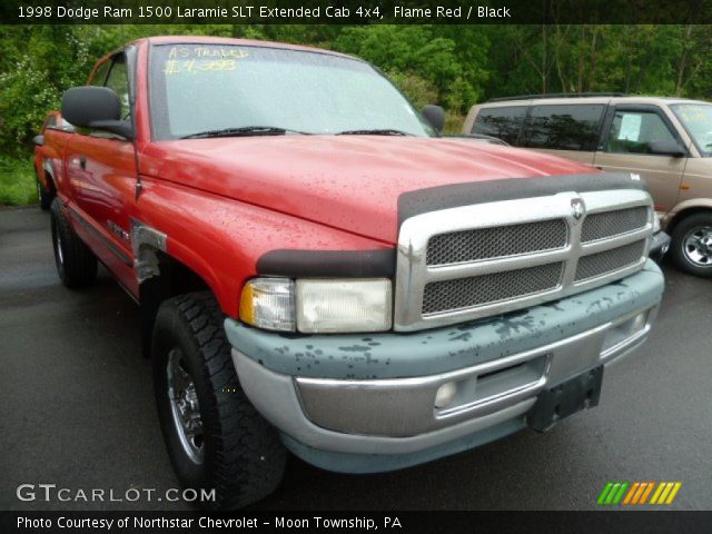 1998 Dodge Ram 1500 Laramie SLT Extended Cab 4x4 in Flame Red