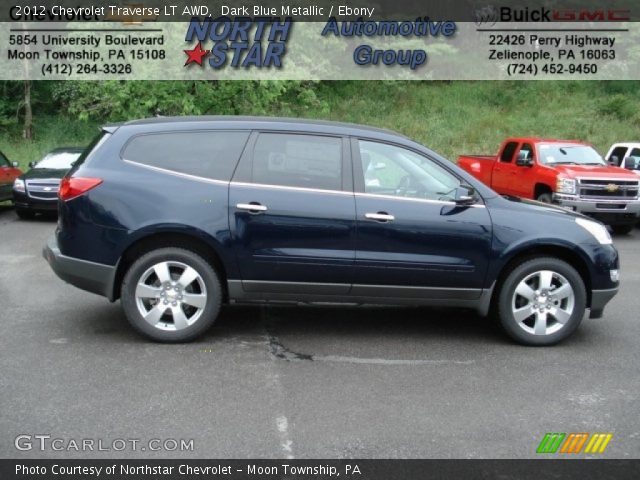 2012 Chevrolet Traverse LT AWD in Dark Blue Metallic