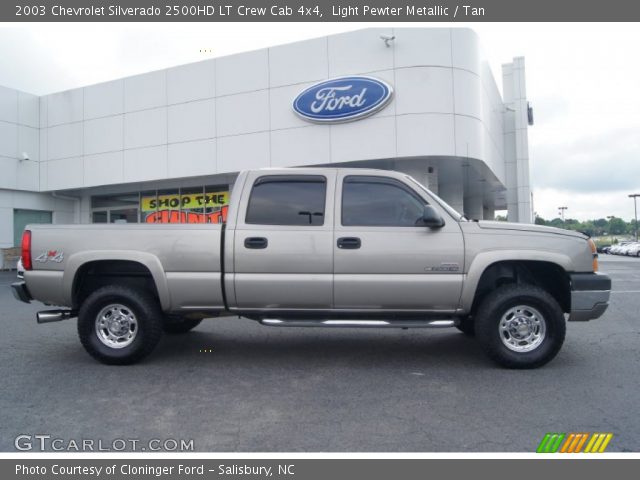 2003 Chevrolet Silverado 2500HD LT Crew Cab 4x4 in Light Pewter Metallic