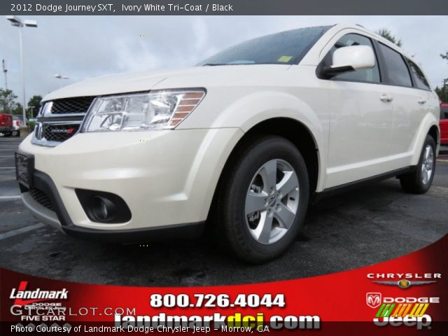 2012 Dodge Journey SXT in Ivory White Tri-Coat