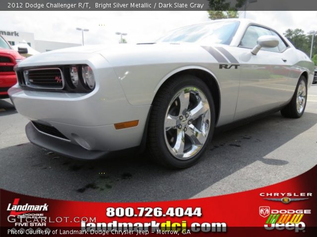 2012 Dodge Challenger R/T in Bright Silver Metallic