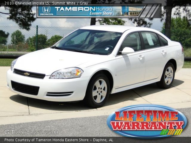 2010 Chevrolet Impala LS in Summit White