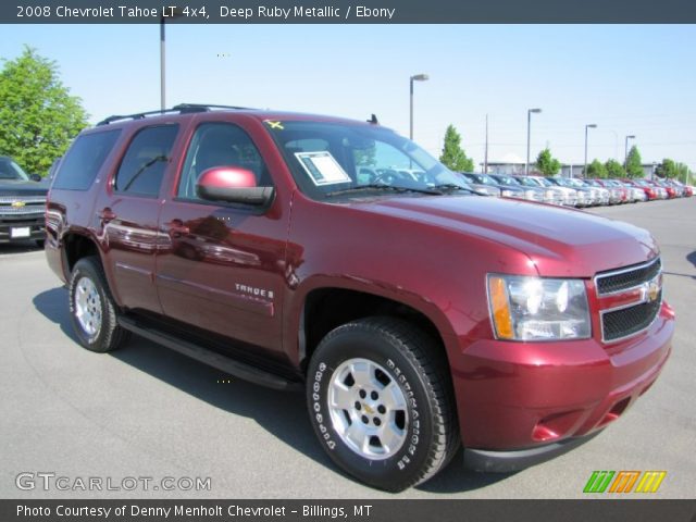 2008 Chevrolet Tahoe LT 4x4 in Deep Ruby Metallic