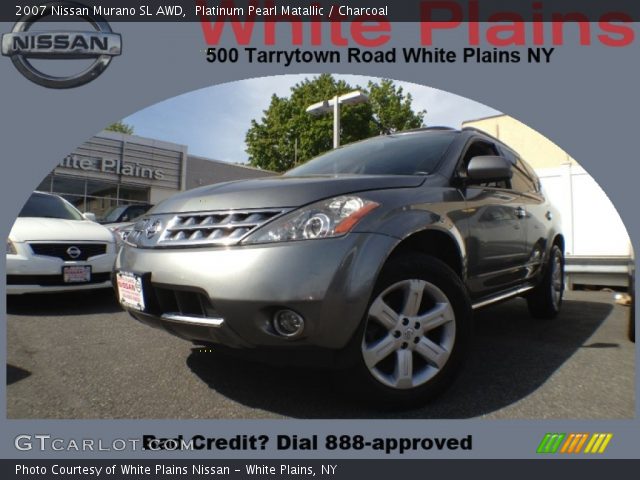 2007 Nissan Murano SL AWD in Platinum Pearl Matallic