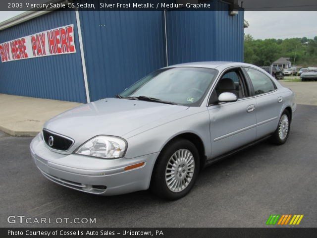 2003 Mercury Sable GS Sedan in Silver Frost Metallic