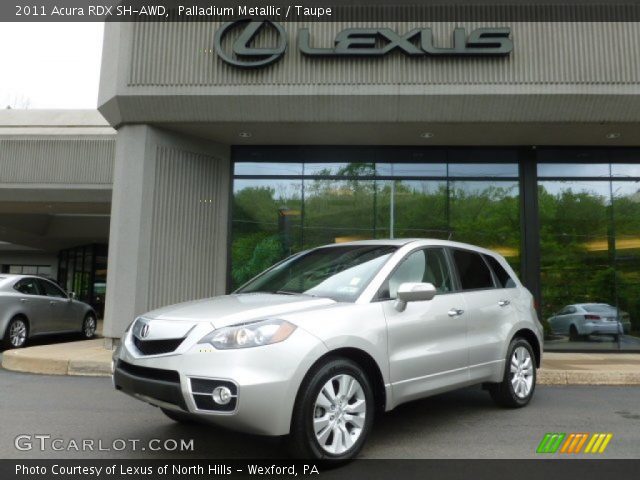 2011 Acura RDX SH-AWD in Palladium Metallic