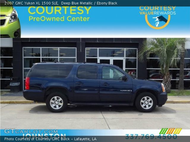 2007 GMC Yukon XL 1500 SLE in Deep Blue Metallic