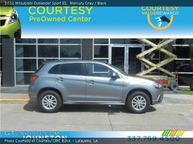 2011 Mitsubishi Outlander Sport ES in Mercury Gray
