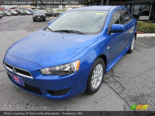2012 Mitsubishi Lancer ES in Octane Blue Pearl