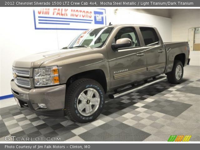 2012 Chevrolet Silverado 1500 LTZ Crew Cab 4x4 in Mocha Steel Metallic